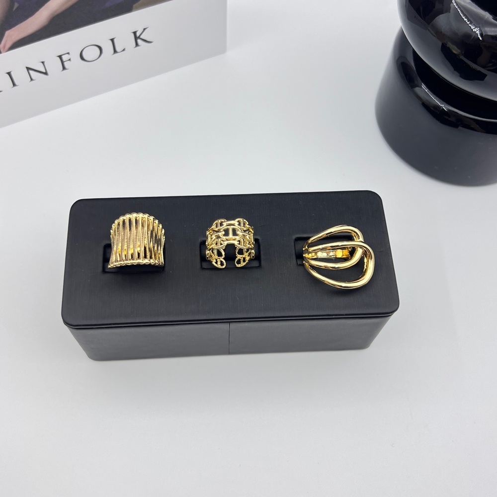 Gold Ring Set - Picture 2 of 5